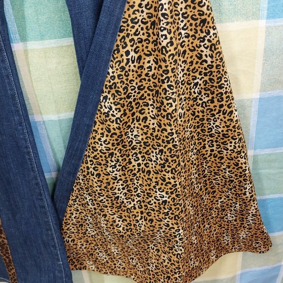 2533 Jeaniemade Size 14r Gap Stretch  Upcycled Bell-Bottoms - Picture 3 of 4